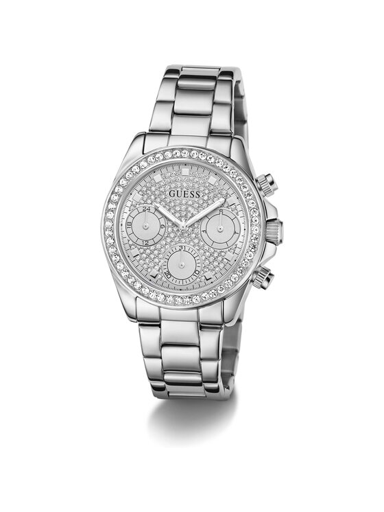 Guess Guess Zegarek GW1037L1 Srebrny