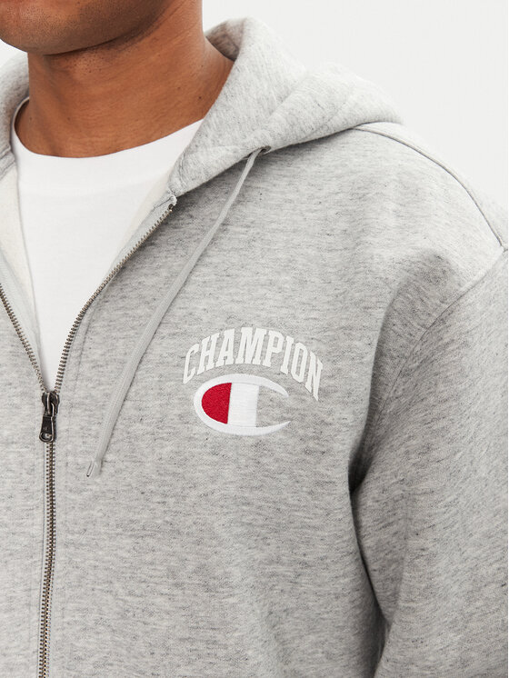 Champion Champion Majica dugih rukava 221193 Siva Regular Fit