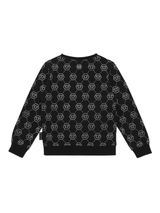 PHILIPP PLEIN PHILIPP PLEIN Bluza 20119 Czarny Regular Fit