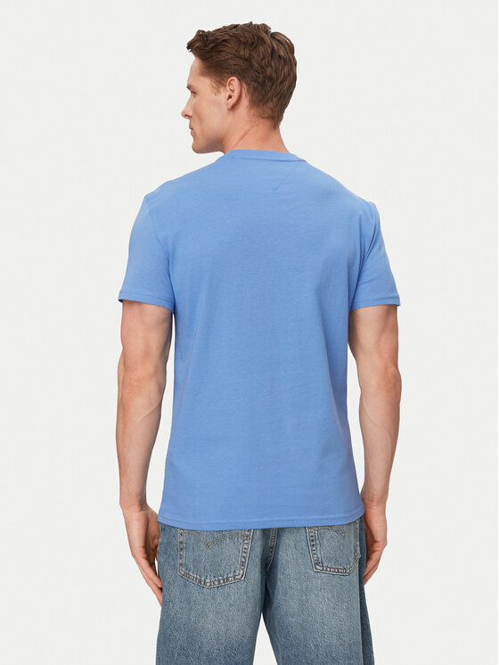 Tommy Jeans Tommy Jeans T-Shirt DM0DM22539 Blau Regular Fit