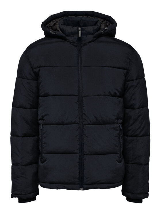 Selected Homme Selected Homme Žieminė striukė Cooper 16089957 Juoda Regular Fit