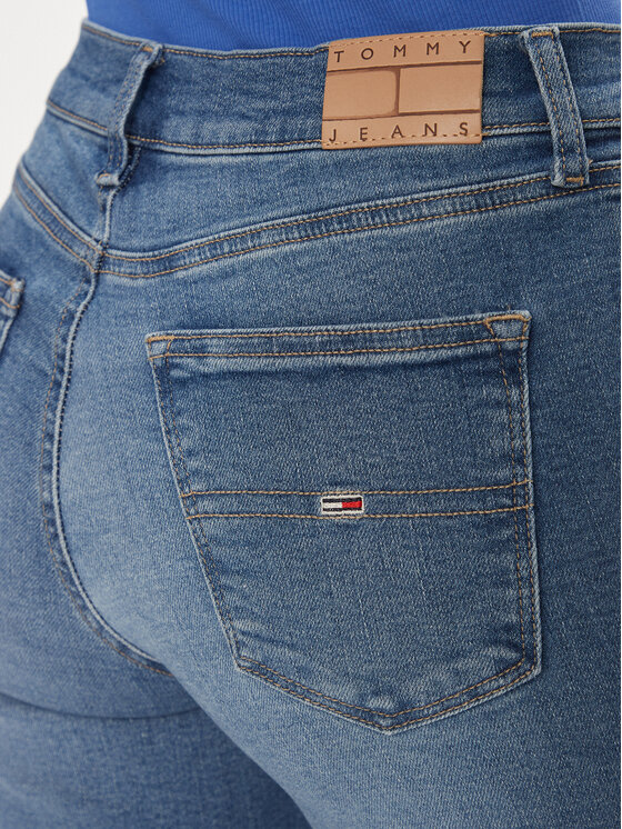 Tommy Jeans Tommy Jeans Blugi Nora DW0DW17568 Albastru Skinny Fit