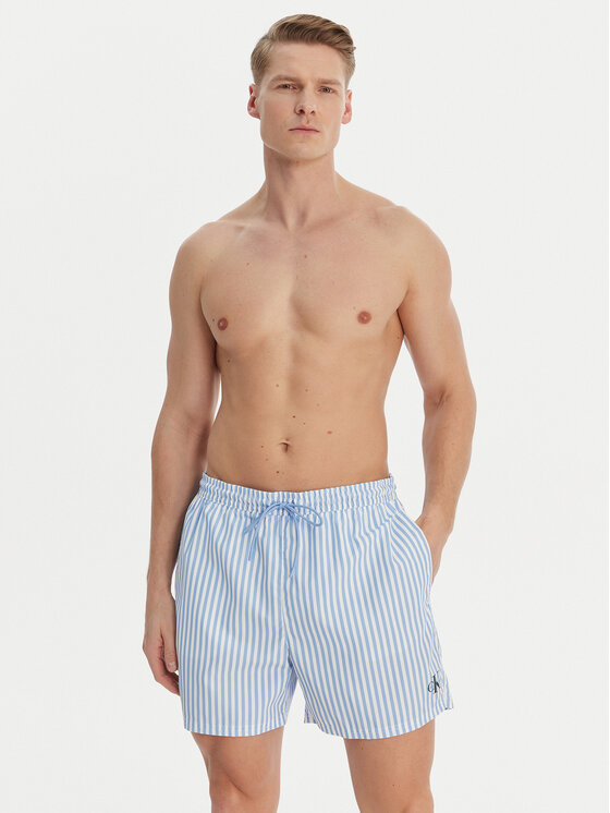 Calvin Klein Swimwear Calvin Klein Swimwear Pantaloni scurți pentru înot LV00N61045 Albastru