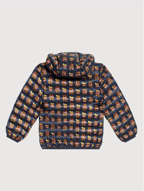 Guess Guess Μπουφάν μεταβατικό H1YT03 WB310 Σκούρο μπλε Regular Fit