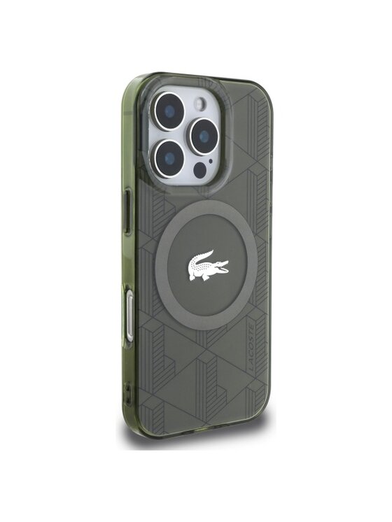 Lacoste Lacoste Etui na telefon Apple iPhone 16 Pro Khaki