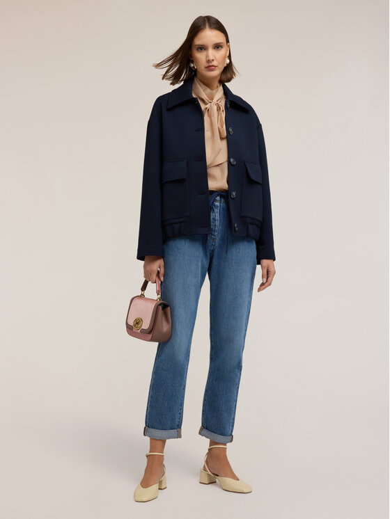 Motivi Motivi Giacca di transizione R012Q001129N034 Blu Regular Fit