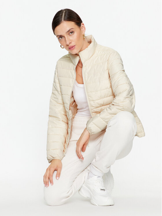 Sprandi Sprandi Übergangsjacke SP3-KUD061 Creme Regular Fit