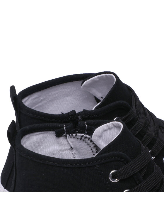 Tommy Hilfiger Tommy Hilfiger Кеди High Top Lace-Up T3A9-32679-0890 S Чорний