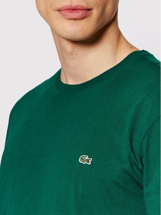 Lacoste Lacoste T-Shirt TH2038 Zielony Regular Fit