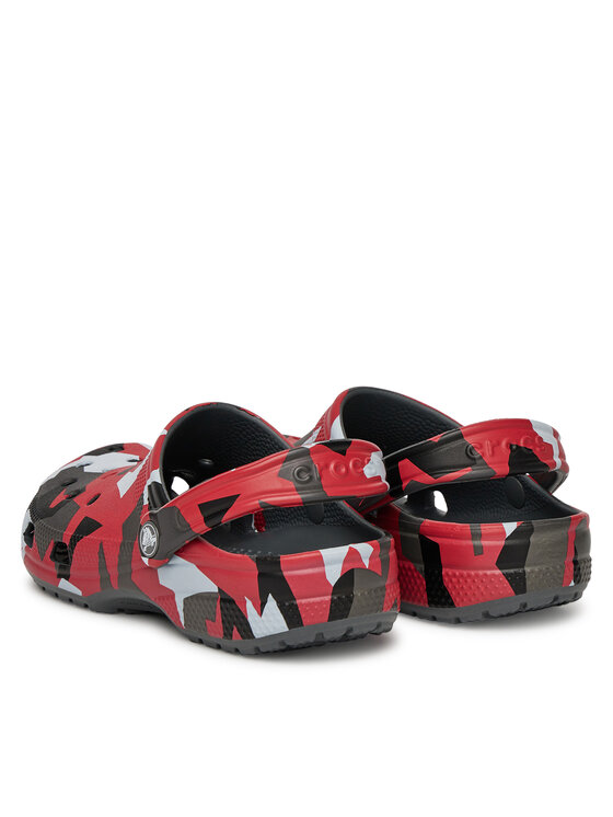 Crocs Crocs Klapki Geo Camo Clog 211009 Kolorowy