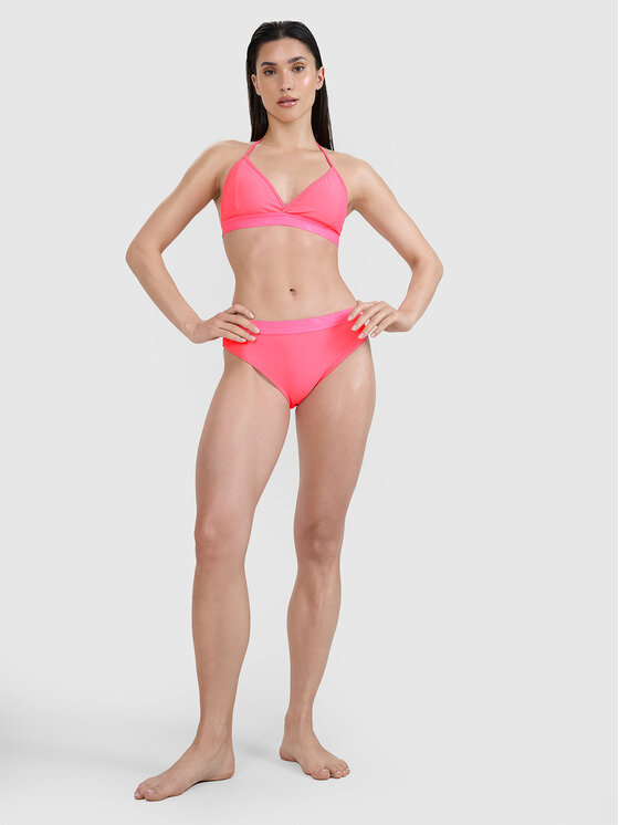 4F 4F Góra od bikini BEACHWEAR BASIC Różowy