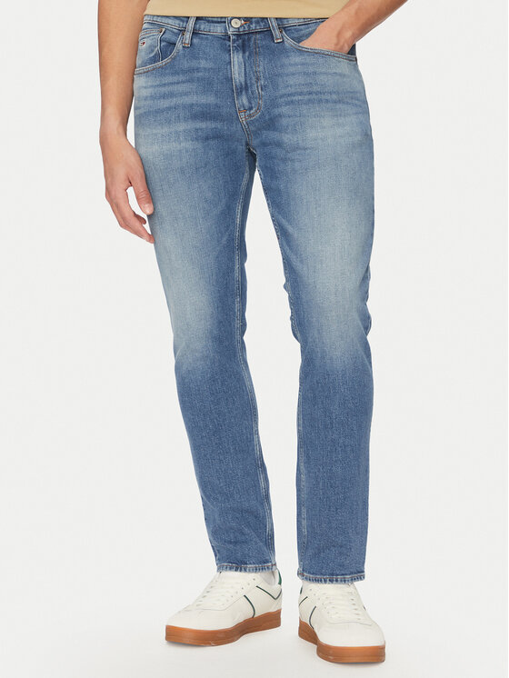 Tommy Jeans Tommy Jeans Blugi Austin DM0DM20987 Albastru Slim Fit