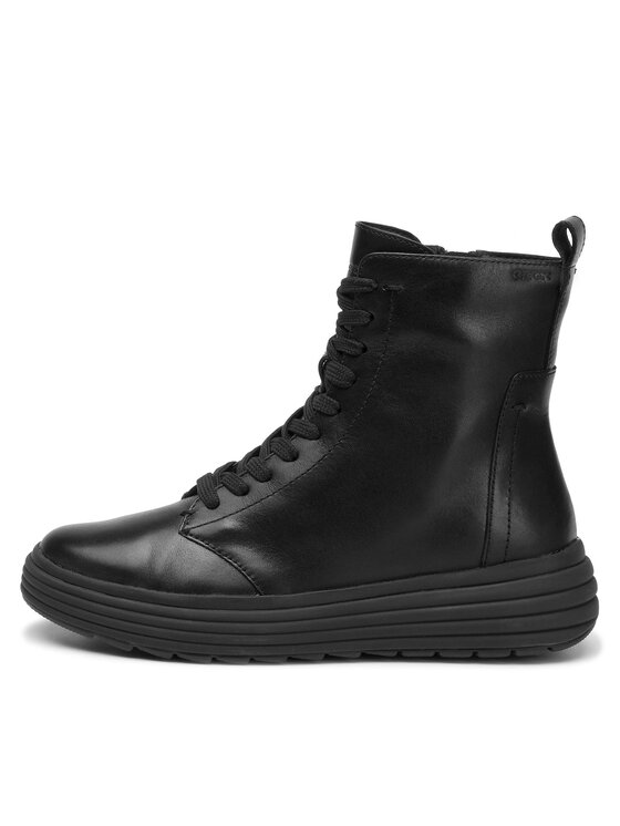 Geox Geox Īsie zābaki D Phaolae A D94FDA 00043 C9999 Melns
