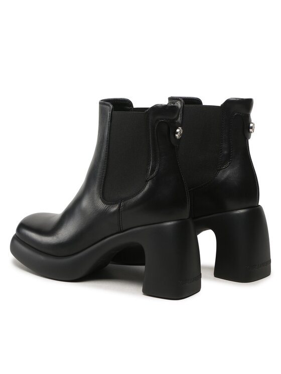 KARL LAGERFELD KARL LAGERFELD Čizme KL33840 Crna