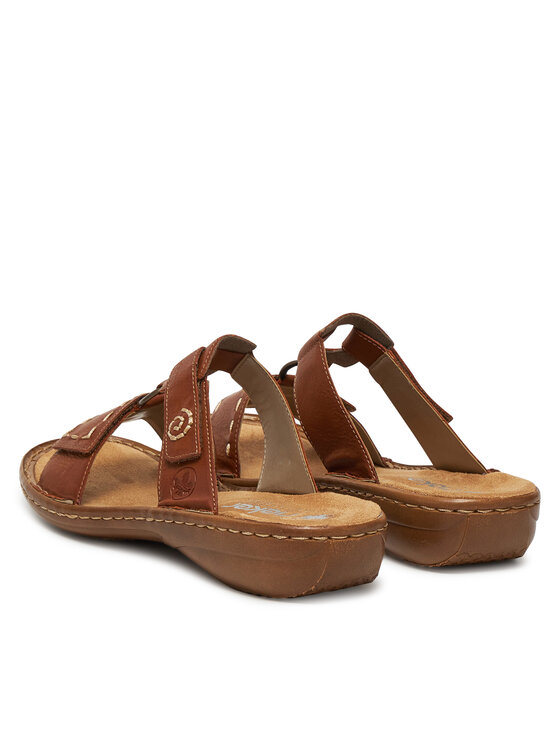 Rieker Rieker Šlepetės 60822-24 Ruda
