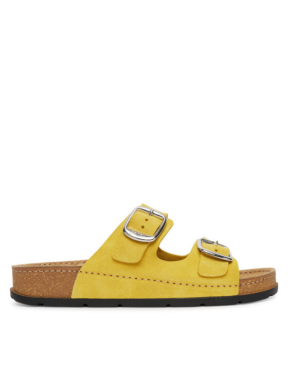 Scholl Scholl Plätud Bora 2 Buckles MF32609 Kollane