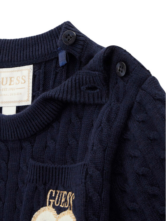 Guess Guess Komplet dziecięcy K6RG08 Z37L1 Granatowy Regular Fit