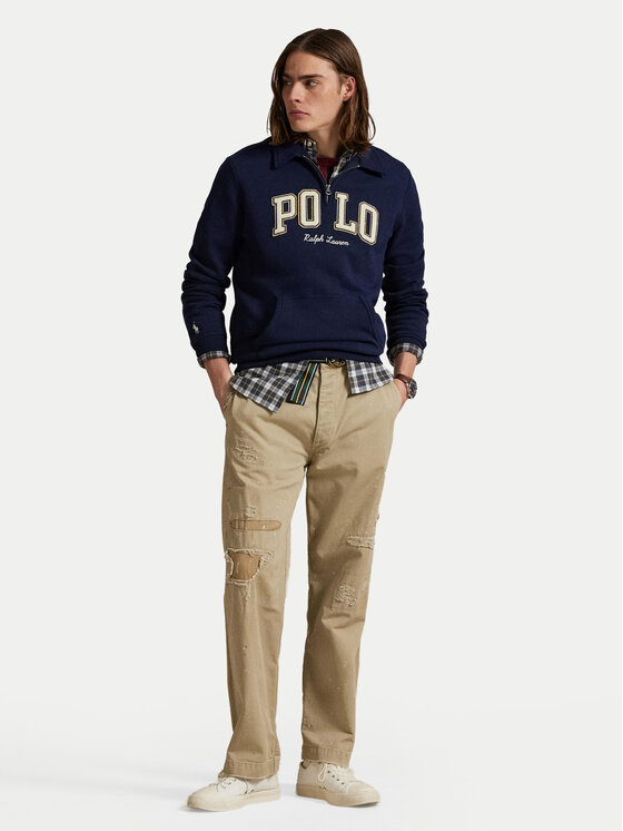 Polo Ralph Lauren Polo Ralph Lauren Pulóver 710981150002 Sötétkék Regular Fit