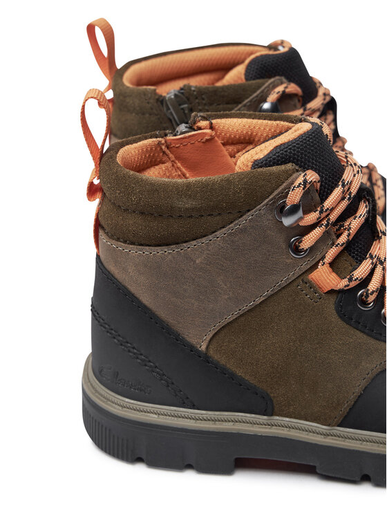 Clarks Clarks Gležnjače Lorcam Hike O. 26178387 Kaki