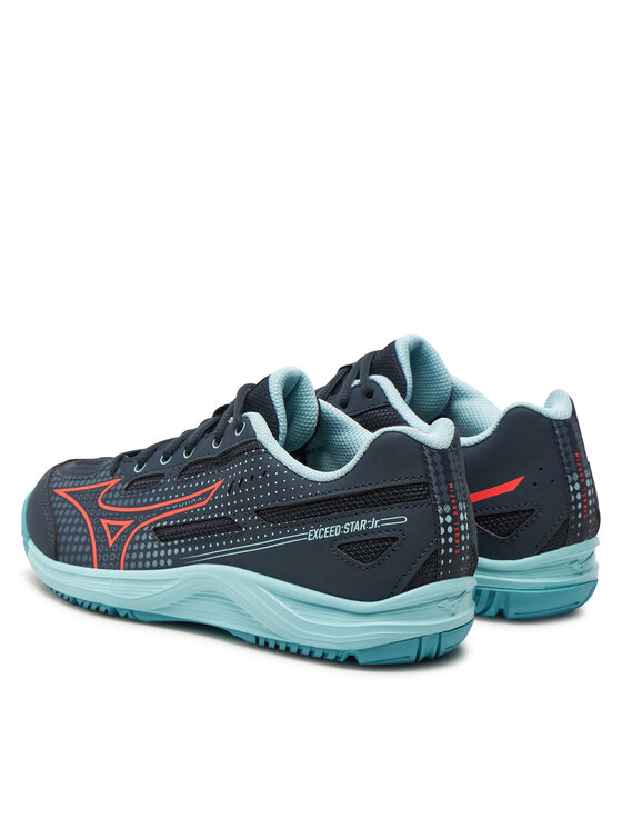 Mizuno Mizuno Teniszcipők Exceed Star Jr. Ac 61GA225512 Sötétkék