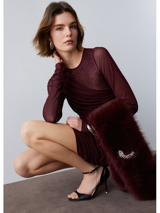 Liu Jo Liu Jo Abito da sera PA6033J4966X0744 Marrone Regular Fit