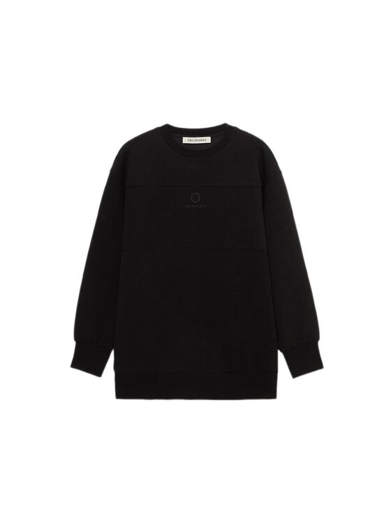Trussardi Trussardi Felpa G8396000190N033 Nero Over Fit