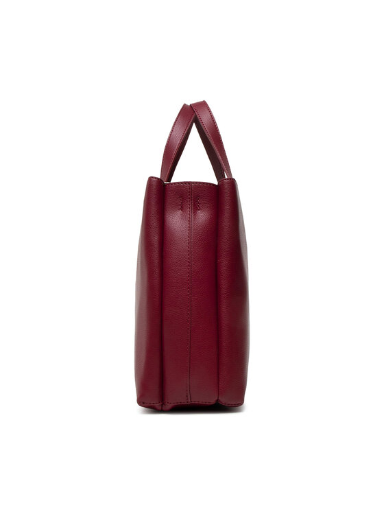 Tommy Hilfiger Tommy Hilfiger Τσάντα Tommy Life Satchel AW0AW13409 Μπορντό