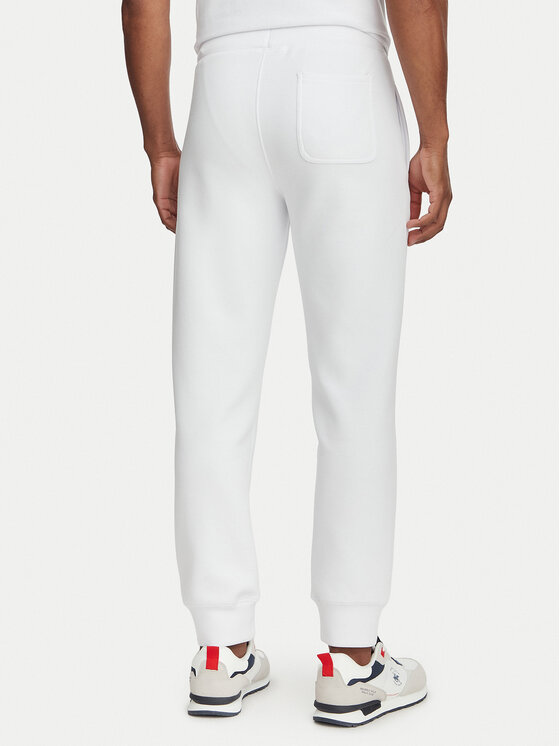 Beverly Hills Polo Club Beverly Hills Polo Club Sportinės kelnės M6340B Balta Regular Fit