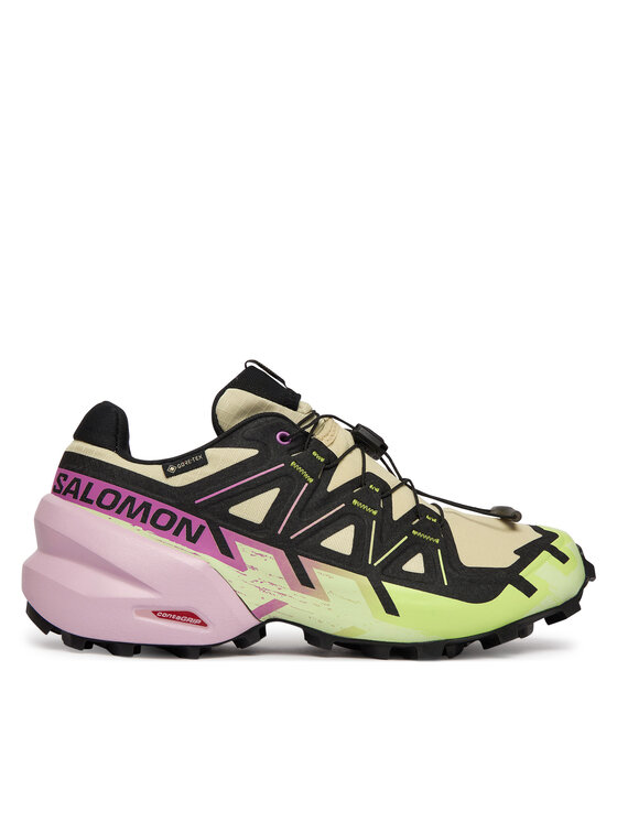 Salomon Salomon Bežecké topánky Speedcross 6 Gore-Tex L47985700 Žltá
