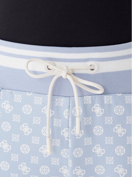 Guess Guess Долнище анцуг V5YB20 KB212 Светлосиньо Regular Fit