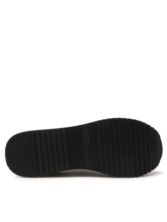 MICHAEL Michael Kors MICHAEL Michael Kors Сникърси Monique Knit Trainer 43F1MQFSBD Черен