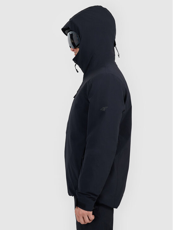 4F 4F Kurtka narciarska SKI PERFORMANCE Czarny Regular Fit