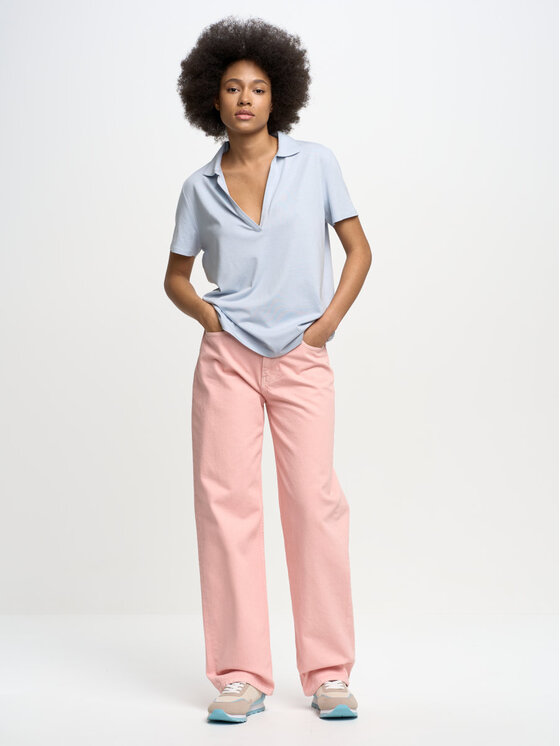 BIG STAR BIG STAR Polo FREMENKA_400_150 Niebieski Regular Fit