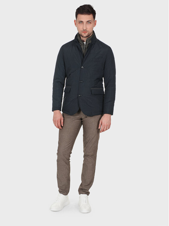 Evenemen Evenemen Kurtka przejściowa VIVERO Granatowy Slim Fit