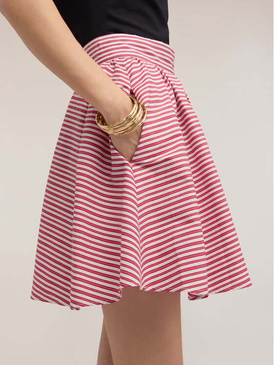 Motivi Motivi Spódnica mini 1054Q001226N0S1 Czerwony Flared Fit