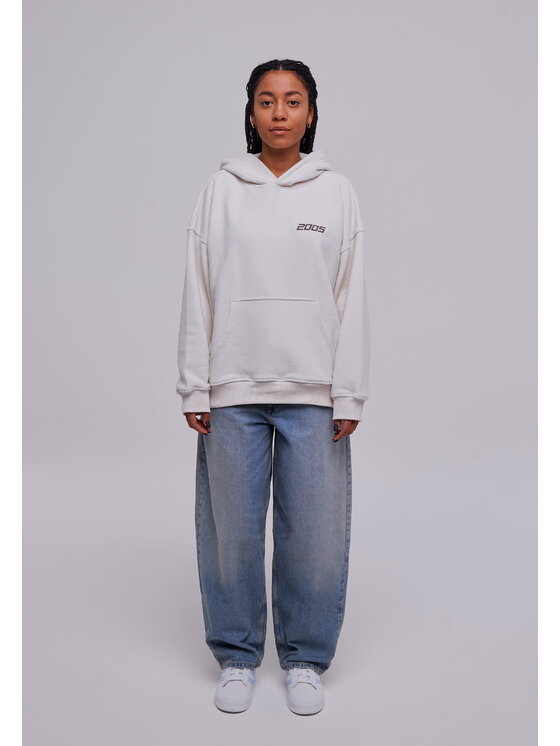 2005 2005 Bluza Basic Écru Oversize