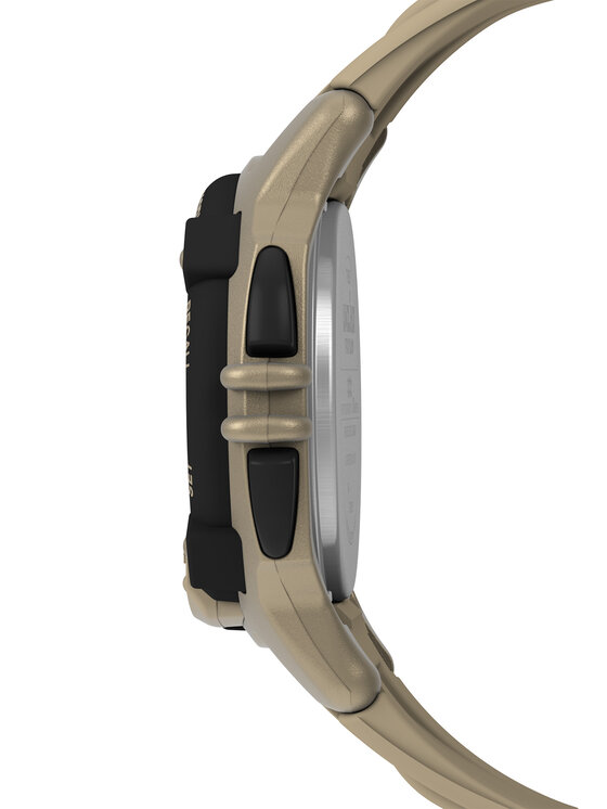 Timex Timex Ρολόι Ironman Flix 100 Lap TW5M63100 Μπεζ
