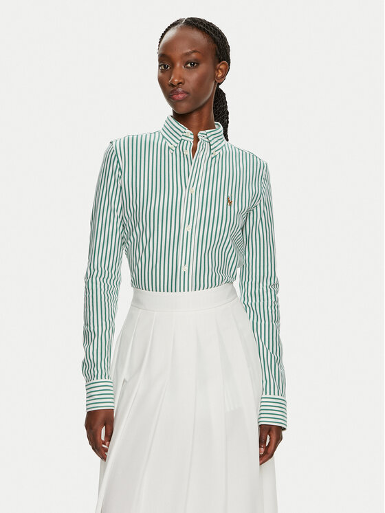 Polo Ralph Lauren Polo Ralph Lauren Hemd 211910131005 Grün Regular Fit
