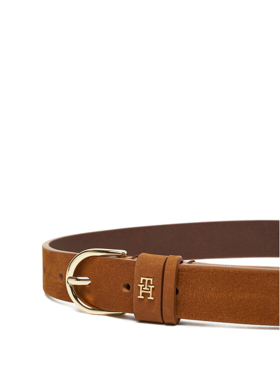 Tommy Hilfiger Tommy Hilfiger Ženski pas Essential Effortless 2.5 AW0AW17762 Rjava