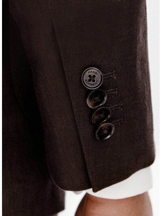 Pako Lorente Pako Lorente Marynarka P26SP-3G-029 Brązowy Slim Fit