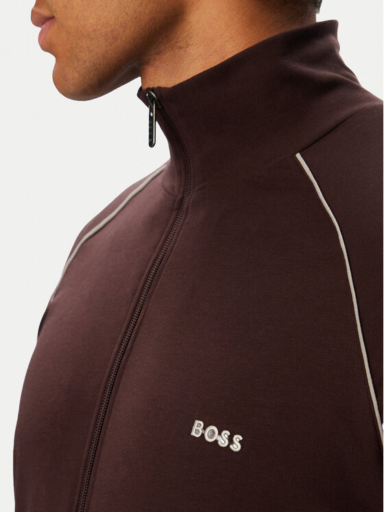 BOSS BOSS Світшот Mix&Match 50515307 Темно-коричневий Regular Fit