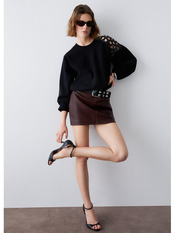 Liu Jo Liu Jo Maglione PA6030MS99E22222 Nero Regular Fit