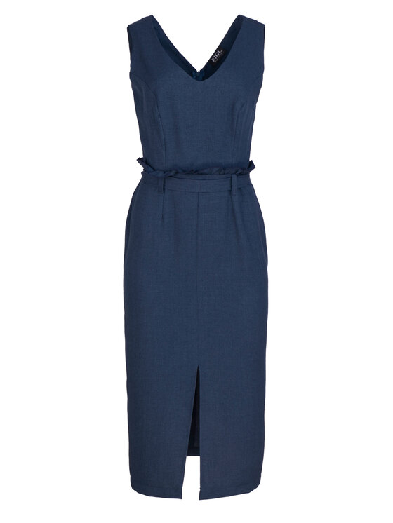 FIGL FIGL Šaty M633 Tmavomodrá Regular Fit