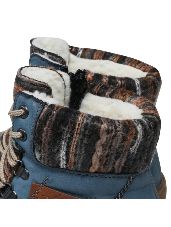 Rieker Rieker Stiefeletten Z6743-14 Blau