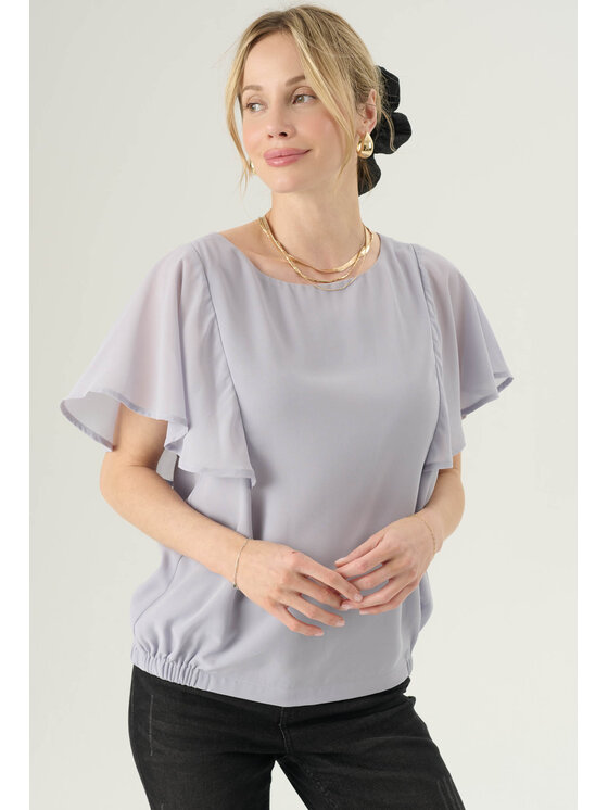 Femestage Femestage Halenka Femestage ESSENTIAL LINE BLU2270-012 Fialová Regular Fit