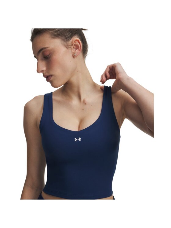 Under Armour Under Armour Top 6013773 Granatowy Slim Fit