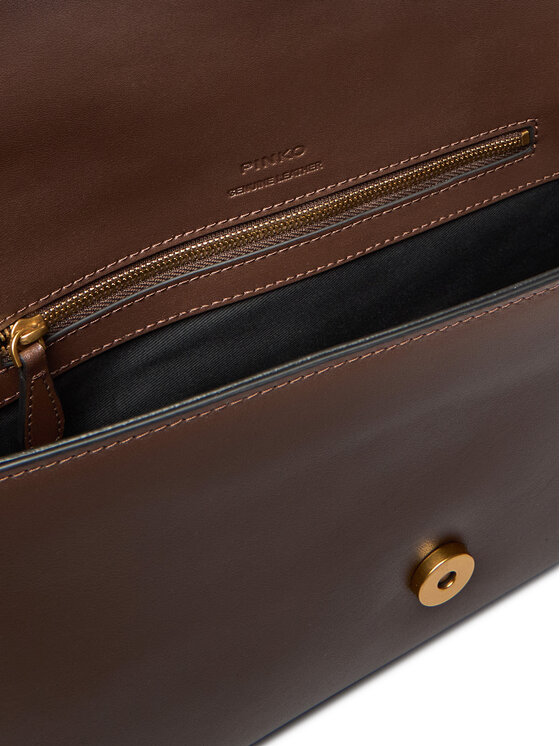 PINKO PINKO Käekott Love One Mini Slouchy Fl 104524 A0QO Pruun