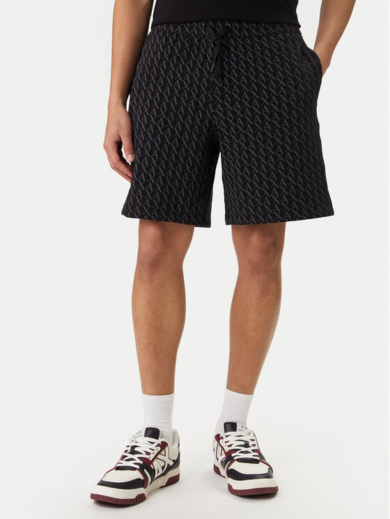 Armani Exchange Armani Exchange Sport rövidnadrág XM001227 AF11847 FC026 Fekete Regular Fit