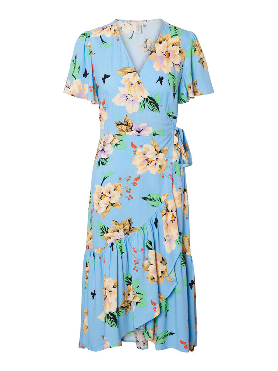 YAS YAS Ежедневна рокля 26029672 Син Regular Fit
