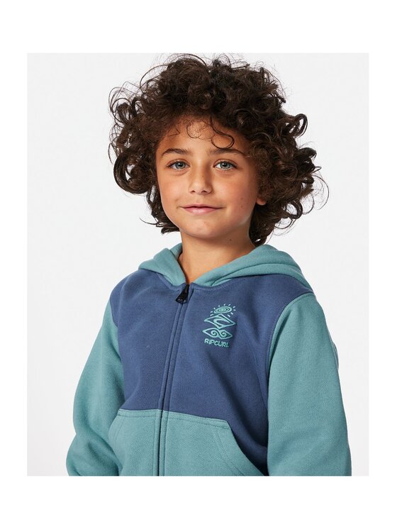 Rip Curl Rip Curl Bluza Grom Energy Z/T Hood - Boy Niebieski Standard Fit